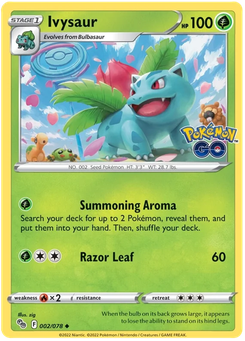 Ivysaur #2 from Pokémon Go