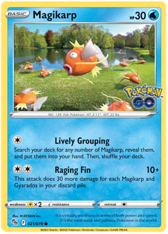 Magikarp #21 from Pokémon Go