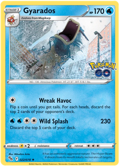 Gyarados #22 from Pokémon Go