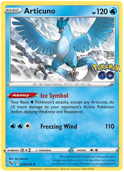 Articuno #24 from Pokémon Go