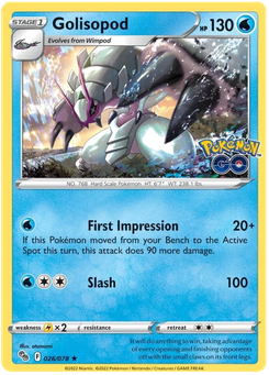 Golisopod #26 from Pokémon Go