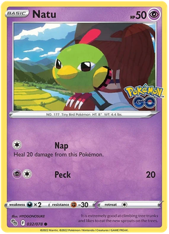 Natu #32 from Pokémon Go