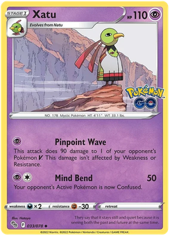 Xatu #33 from Pokémon Go