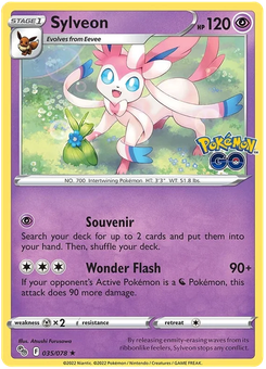 Sylveon #35 from Pokémon Go