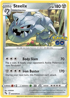 Steelix #44 from Pokémon Go