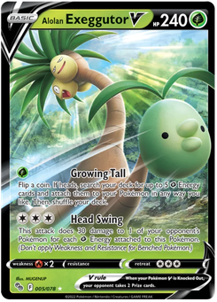 Alolan Exeggutor V #5 from Pokémon Go