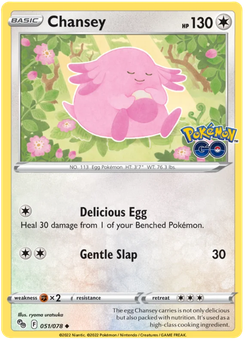 Chansey #51 from Pokémon Go