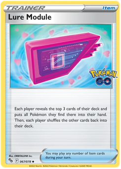 Lure Module #67 from Pokémon Go
