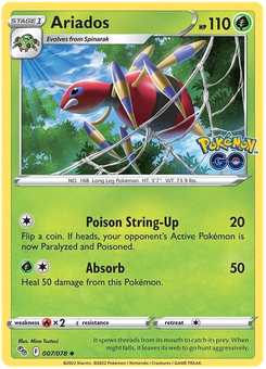 Ariados #7 from Pokémon Go