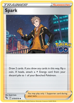 Spark #70 from Pokémon Go