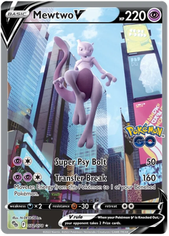 Mewtwo V #72 from Pokémon Go