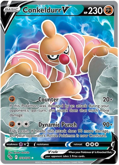 Conkeldurr V #73 from Pokémon Go