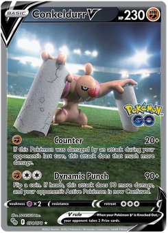 Conkeldurr V #74 from Pokémon Go
