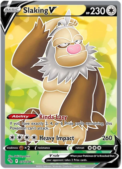 Slaking V #77 from Pokémon Go