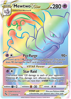 Mewtwo VSTAR #79 from Pokémon Go