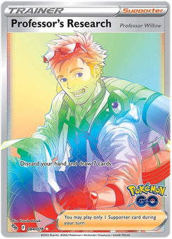 Professor's Research (Professor Willow) #84 from Pokémon Go