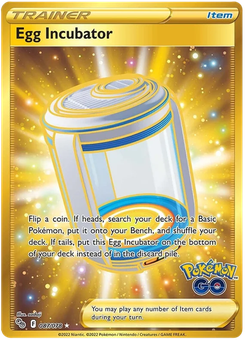 Egg Incubator #87 from Pokémon Go