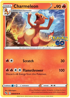 Charmeleon #9 from Pokémon Go