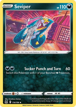 Seviper #116 from Lost Origin