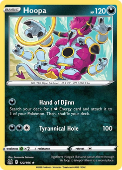 Hoopa #122 from Lost Origin