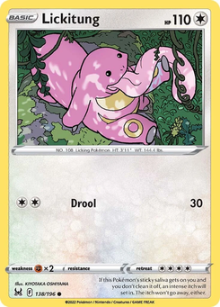 Lickitung #138 from Lost Origin