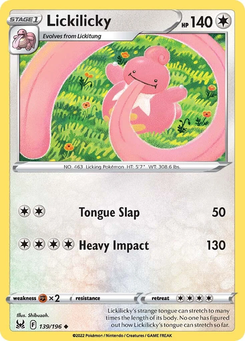 Lickilicky #139 from Lost Origin