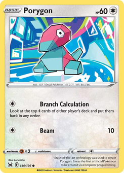 Porygon #140 from Lost Origin