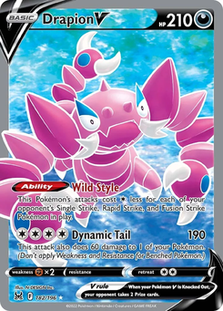 Drapion V #182 from Lost Origin