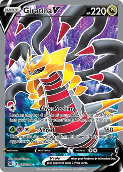 Giratina V #185 from Lost Origin