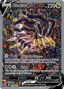 Giratina V #186 from Lost Origin