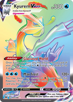 Kyurem VMAX #197 from Lost Origin