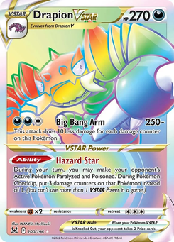 Drapion VSTAR #200 from Lost Origin