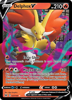 Delphox V #27 from Lost Origin