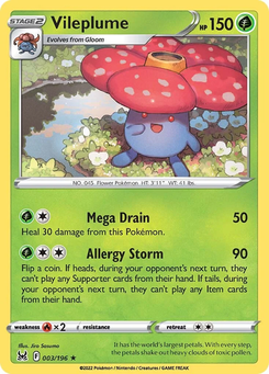 Vileplume #3 from Lost Origin