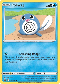 Poliwag #30 from Lost Origin