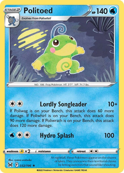 Politoed #32 from Lost Origin