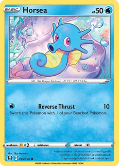 Horsea #35 from Lost Origin