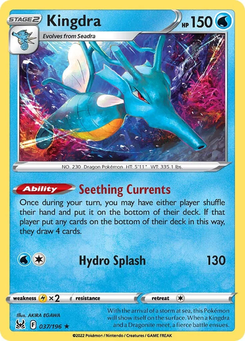 Kingdra #37 from Lost Origin