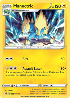 Manectric #55 from Lost Origin
