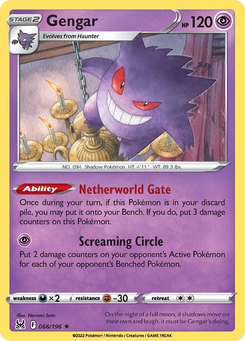 Gengar #66 from Lost Origin