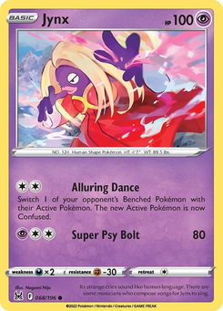 Jynx #68 from Lost Origin