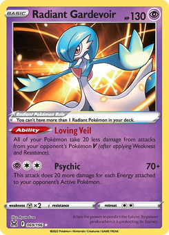Radiant Gardevoir #69 from Lost Origin