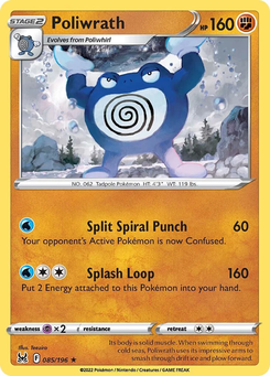 Poliwrath #85 from Lost Origin