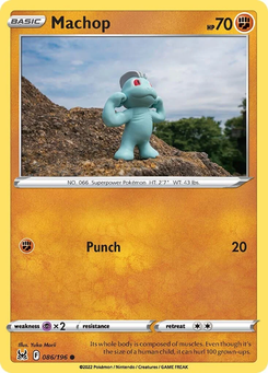 Machop #86 from Lost Origin