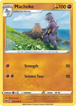 Machoke #87 from Lost Origin