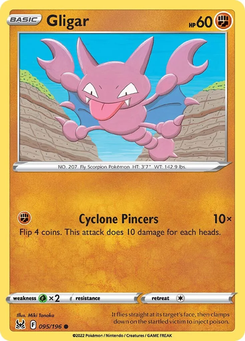 Gligar #95 from Lost Origin