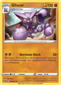 Gliscor #96 from Lost Origin