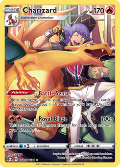 Charizard #TG03 from Lost Origin
