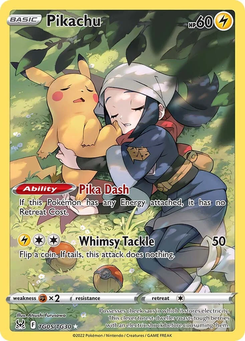 Pikachu #TG05 from Lost Origin