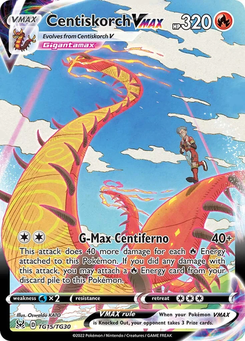 Centiskorch VMAX #TG15 from Lost Origin
